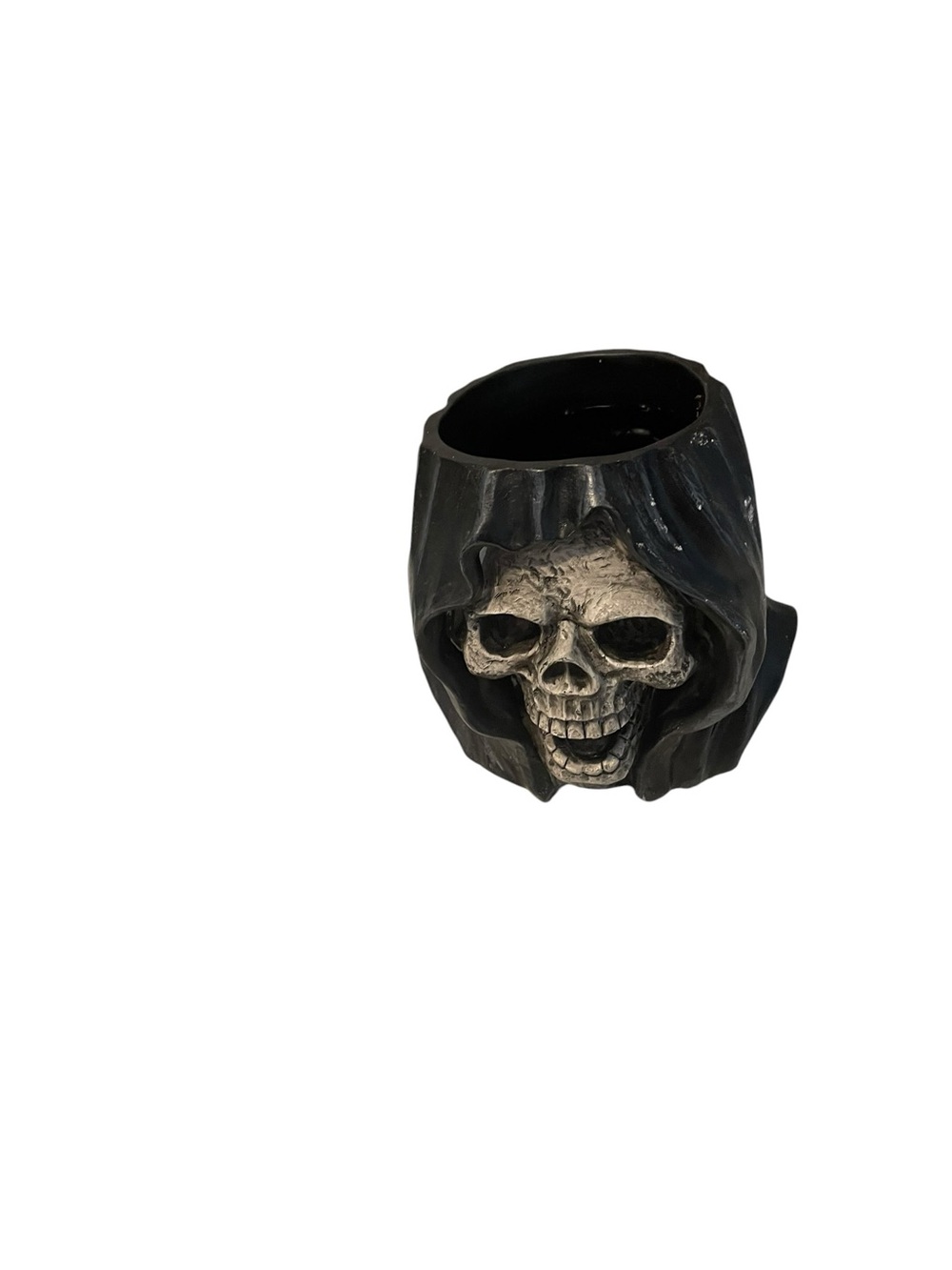 Ashland Black Grim Reaper Trinket Holder with Bone Accents